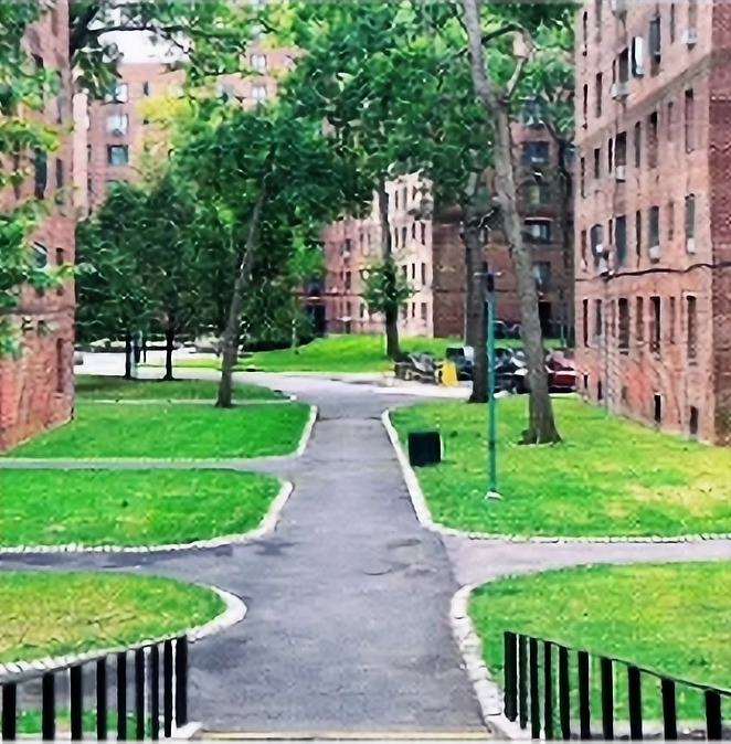 Parkchester courtyard